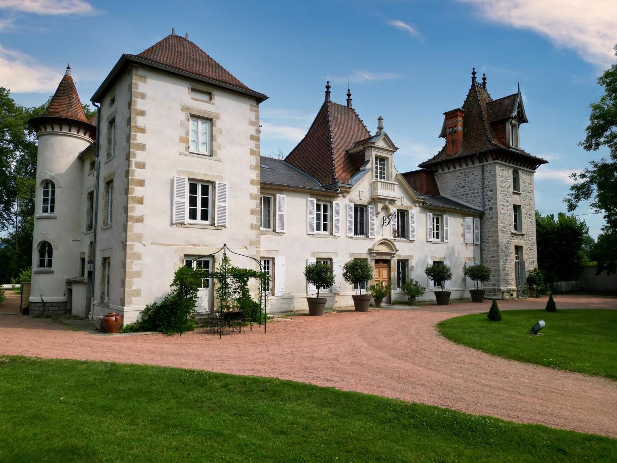 Chateau Du Guerinet Saint-Priest-Bramefant Exterior foto
